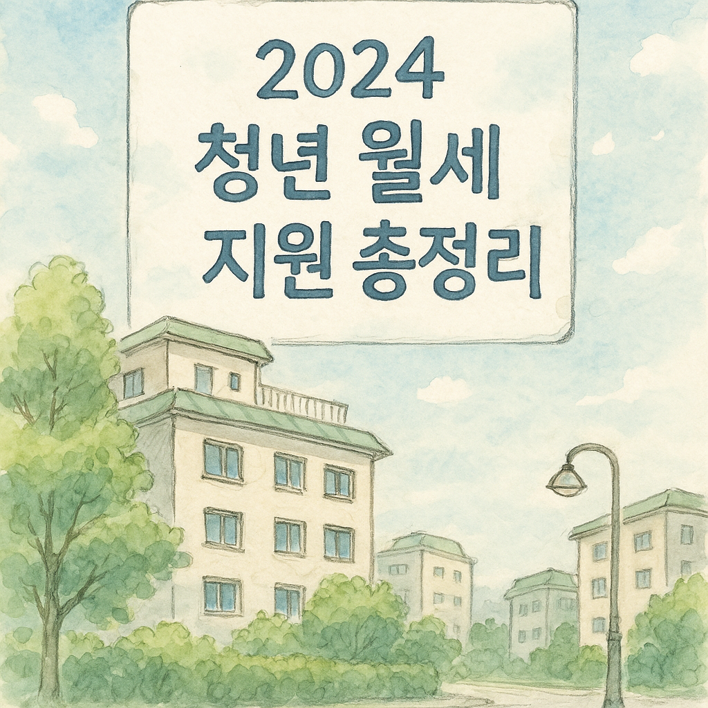 You are currently viewing 2024 청년 월세 지원 총정리