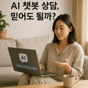 Read more about the article AI 챗봇 상담, 믿어도 될까?