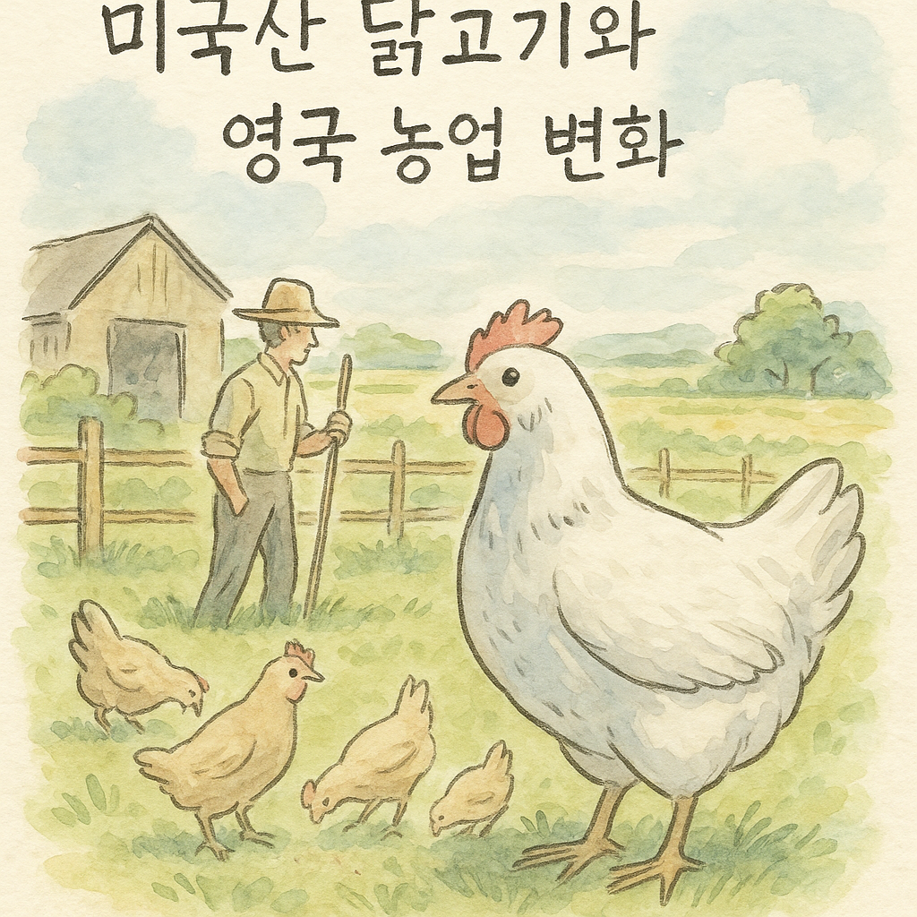 Read more about the article 미국산 닭고기와 영국 농업 변화