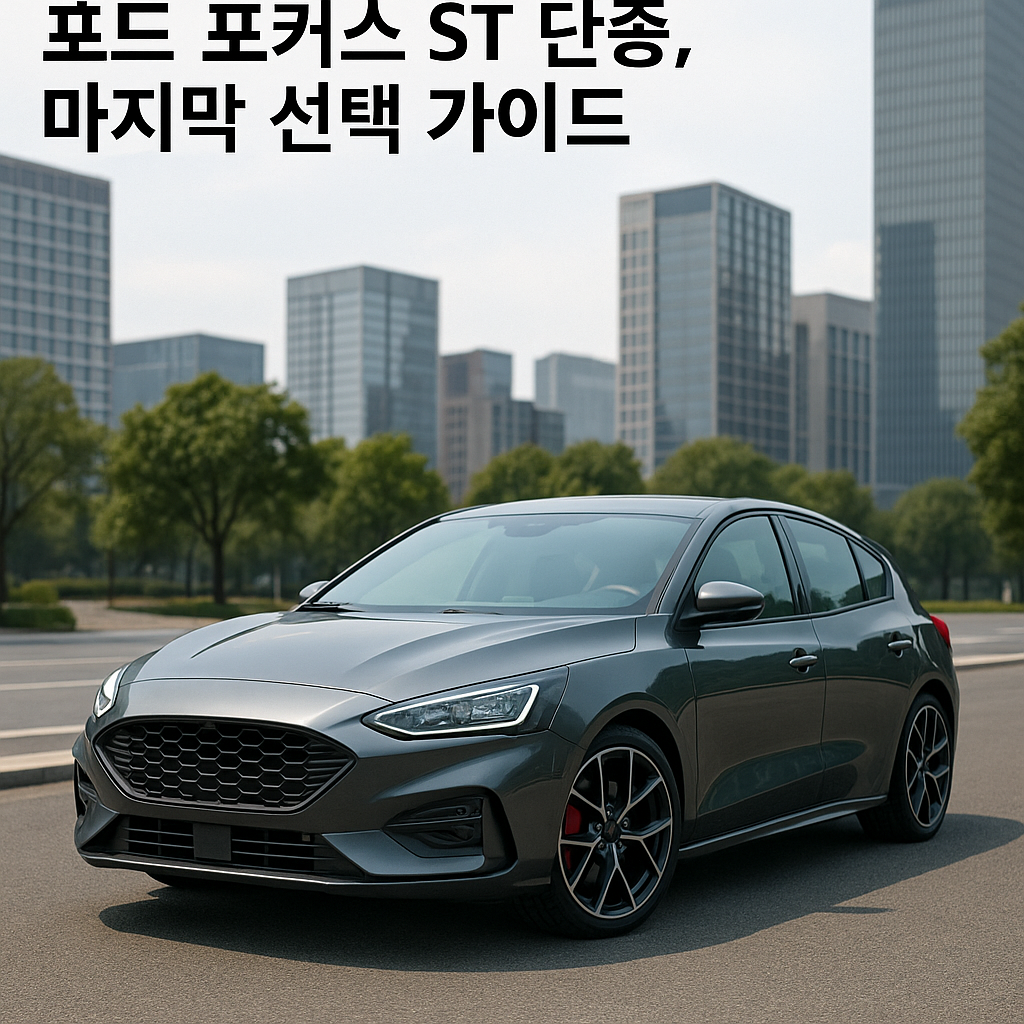 You are currently viewing 포드 포커스 ST 단종, 마지막 선택 가이드