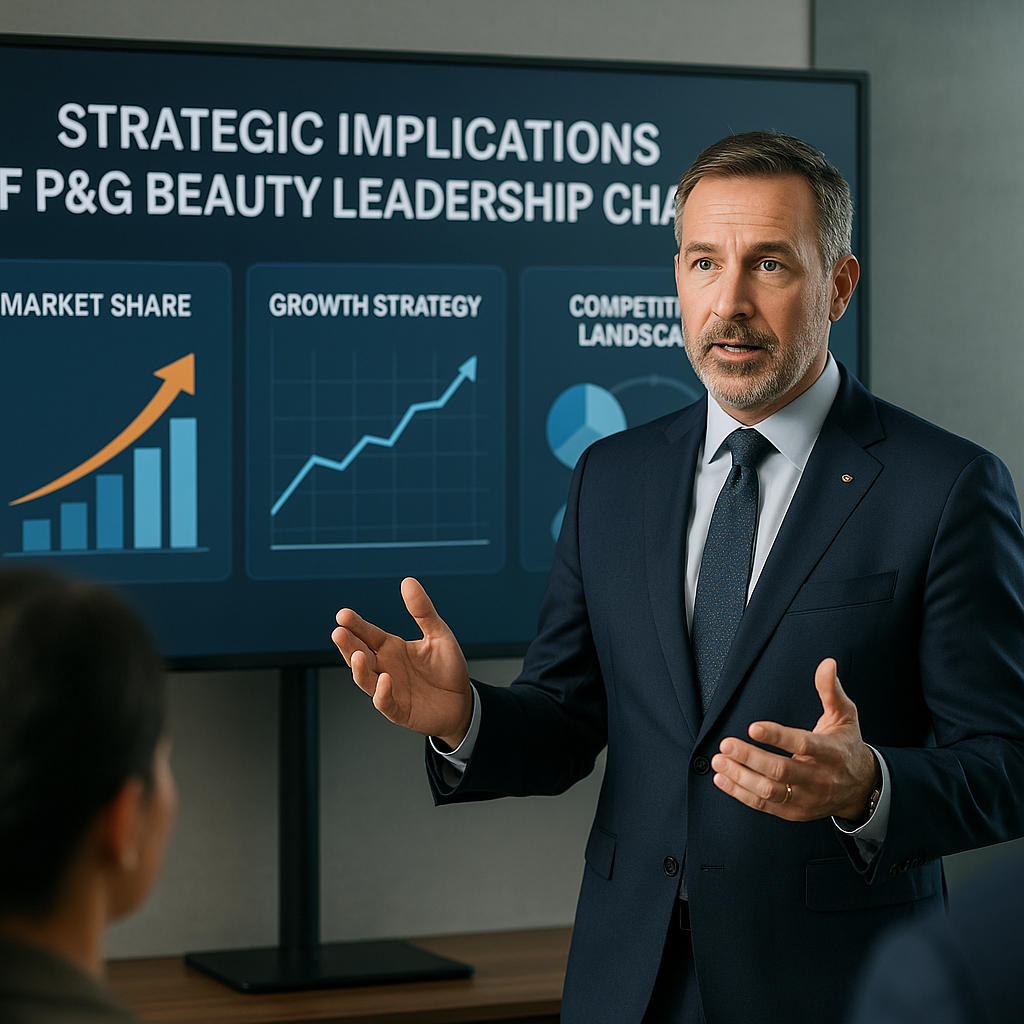 You are currently viewing P&G 뷰티 리더십 교체의 전략적 함의