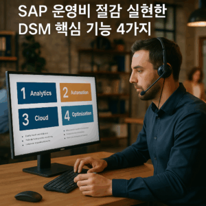 Read more about the article SAP 운영비 절감 실현한 DSM 핵심 기능 4가지
