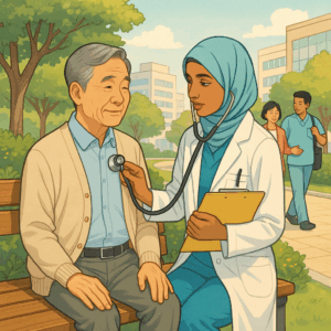 Read more about the article 고령화 시대 헬스케어 해법: 이민자 의료인력과 예방의학 전략