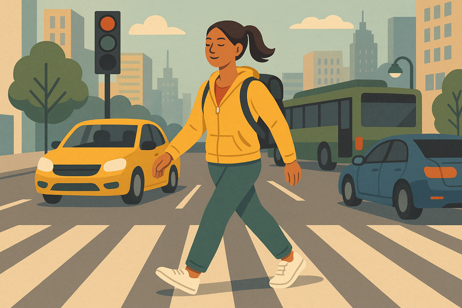 You are currently viewing 도시 속 교통 안전과 건강 웰니스 보행자를 위한 생존 전략