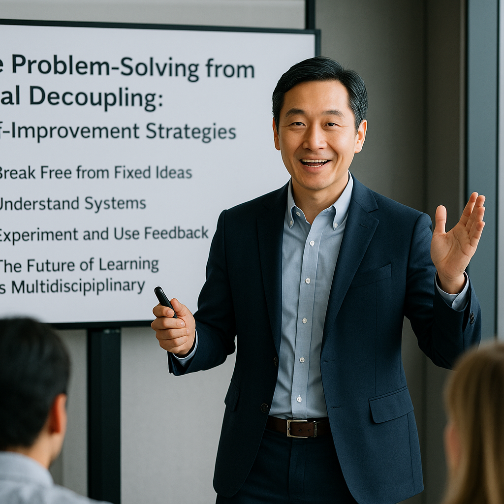 You are currently viewing 열적 디커플링에서 배우는 창의적 문제 해결과 자기계발 전략 4가지