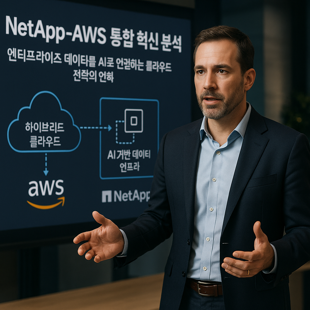 You are currently viewing NetApp과 AWS 통합으로 데이터 이동 없이 AI 분석 가능