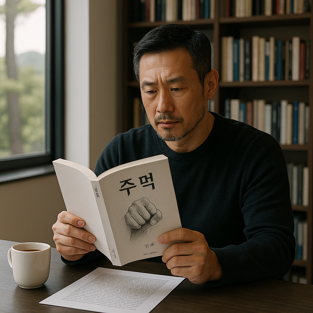 You are currently viewing 무도 철학으로 다시 쓰인 싸움의 의미 강준의 책 주먹