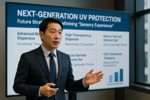Read more about the article 신에츠화학 SESA, 차세대 선케어 기술로 자외선 차단제 사용감 혁신
