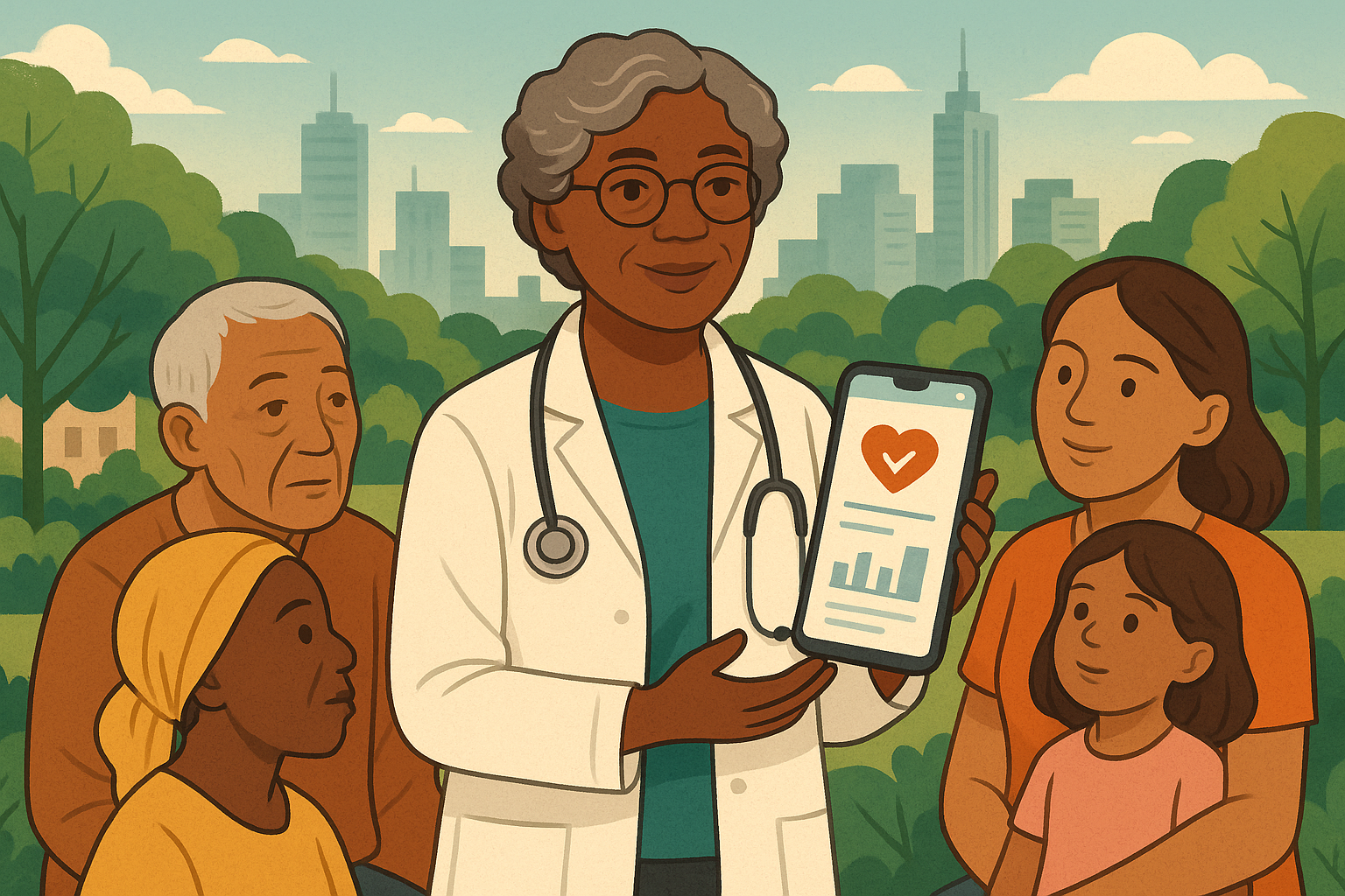 You are currently viewing 디지털 헬스케어로 건강 불평등 줄이는 법 포지 박사의 공중보건 정신