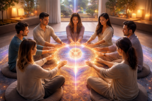 사랑을 연결하는 양자의 진동 에너지