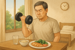 Read more about the article 중년 근손실 예방을 위한 운동과 식단 수면까지 근감소증 막는 실천 전략