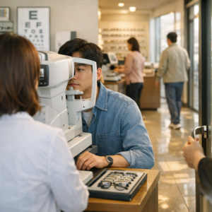 눈 피로 줄이는 안경점 수원에서 찾기
