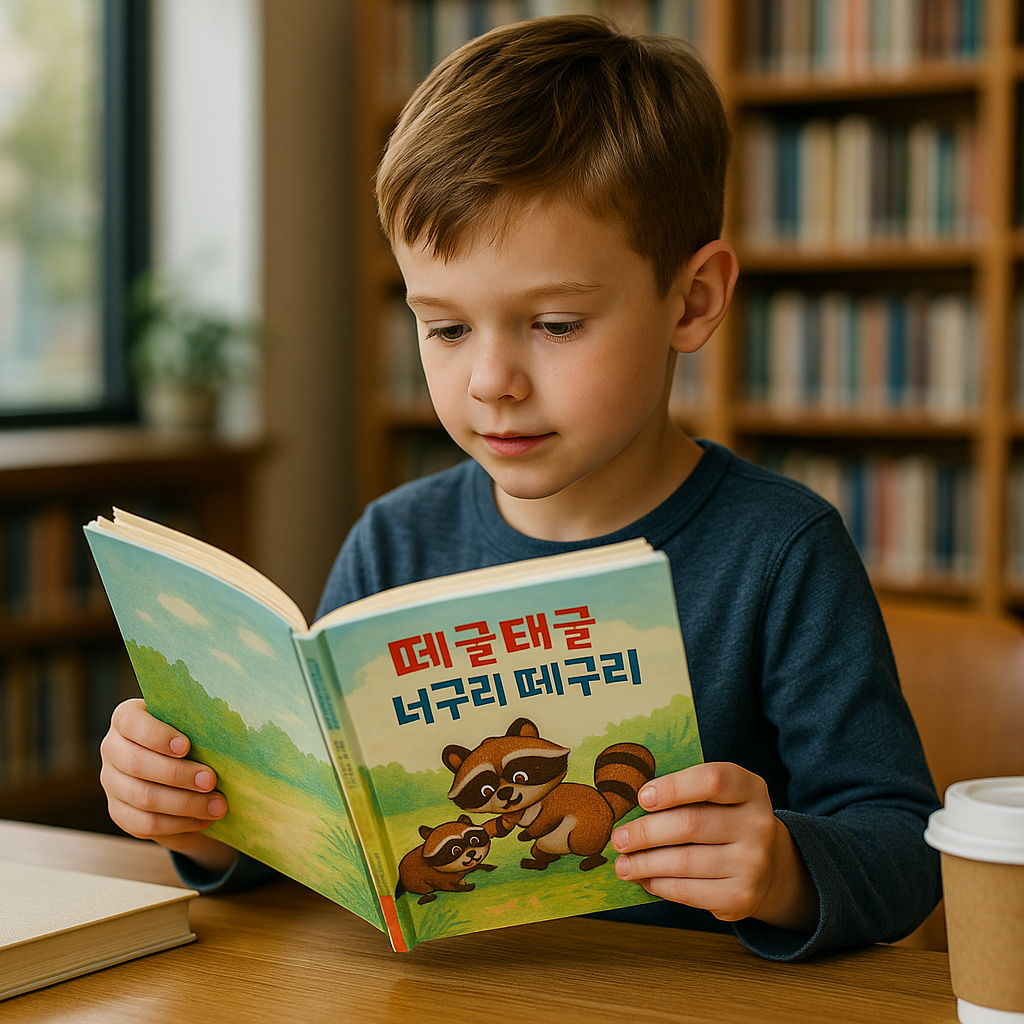 You are currently viewing 예비 초등생을 위한 첫 책 읽기 떼굴떼굴 너구리 떼구리