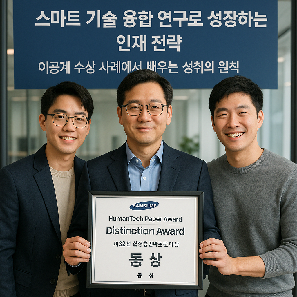 You are currently viewing 스마트 기술과 협업으로 성과 낸 이공계 인재 성장 전략