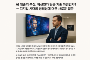 Read more about the article AI 예술의 부상: 혁신과 기술 과잉 사이의 경계