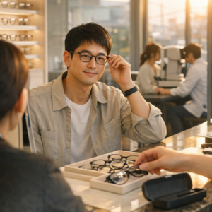Read more about the article 눈 건강 지킴이 으뜸50 안경점 방문기