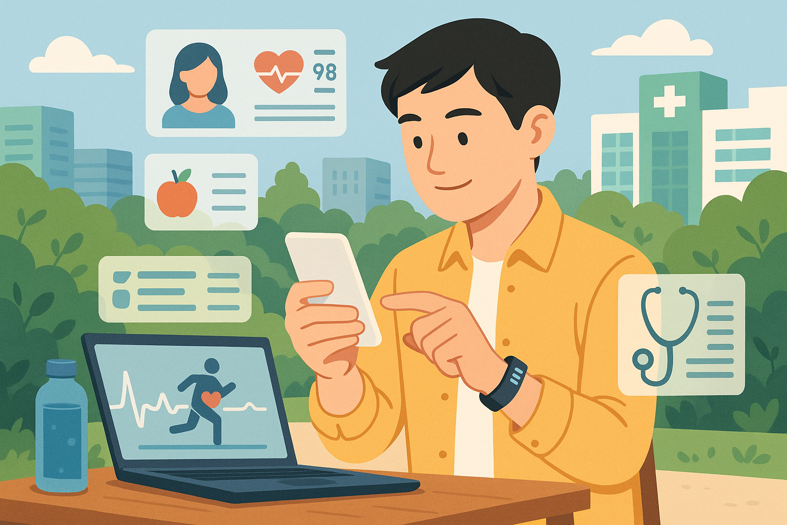 You are currently viewing 개인 맞춤형 건강관리를 위한 디지털 헬스케어의 최신 동향