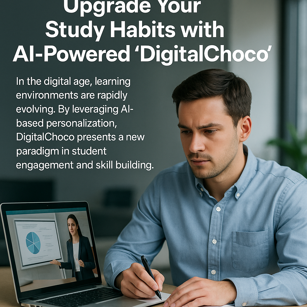 You are currently viewing AI 기반 온라인 학습 플랫폼 디지털초코로 학습 효율성 증대