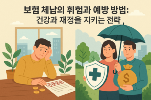 보험 체납의 함정: 건강 관리와 재정 안정을 위한 필수 전략