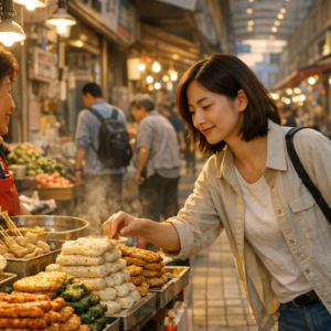부천 역곡상상시장에서 가족과 문화체험