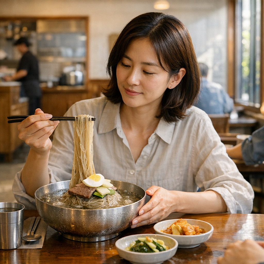 You are currently viewing 여름철 젊은 세대의 냉면 열풍, 백면옥 주목