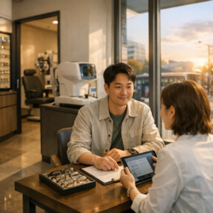 정확한 시력 검사와 안경 선택의 길잡이 으뜸50