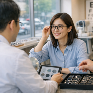 정확한 시력검사와 부담없는 안경 선택