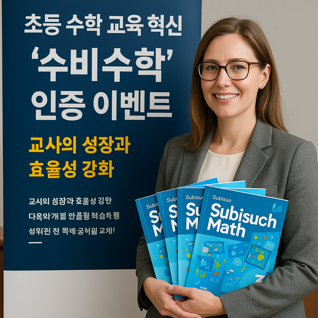 You are currently viewing 수비수학 인증 이벤트로 초등 수학 교사의 효율성과 학습 혁신 강화