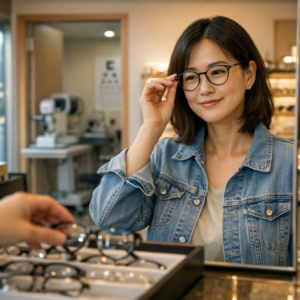 아이들이 안경을 벗지 않는 비결