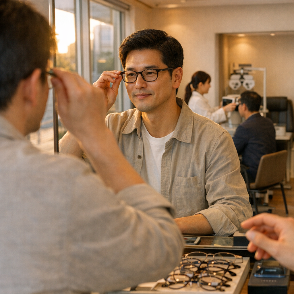 You are currently viewing 얼굴형에 맞는 안경 고르는 팁